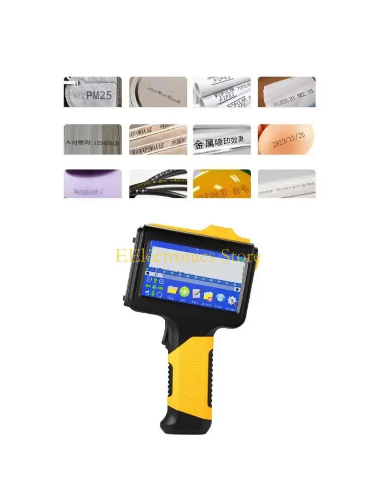 

B03C S1730 28 языков 12,7 мм BarBatchCode Логотипы с датой и сроком годности Ручные термопринтеры Струйные мини-принтеры