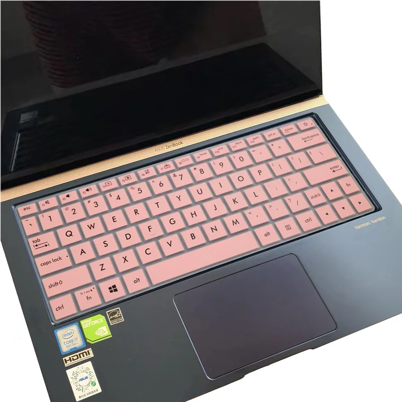 Silicone laptop Keyboard cover For ASUS ZenBook 13 UX334FA UX334FAC UX334F UX334FL UX334FLC  UX334 FL FLC F UX 334 2020 13.3''