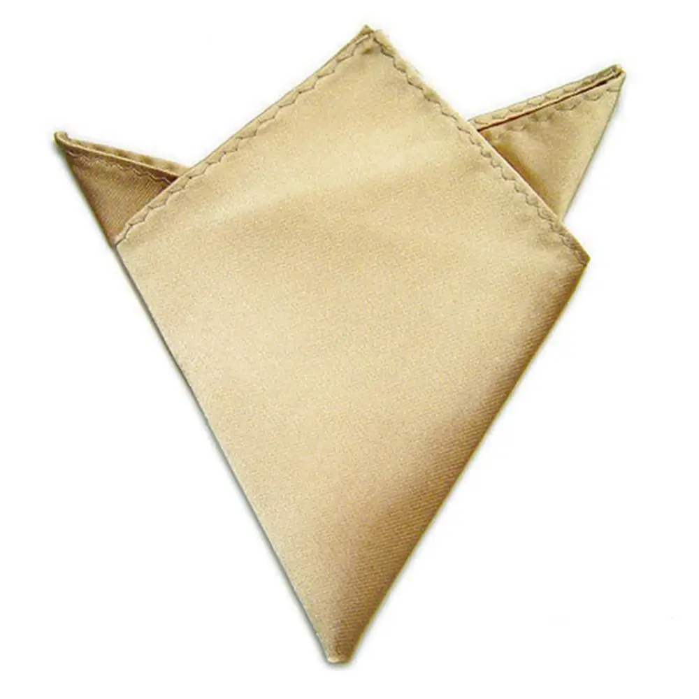 Men Accessories Pocket for Wedding Dress Party Plain Formal Suit Solid Hanky 15 Color Men Hanky Handkerchief Silk Pocket Square