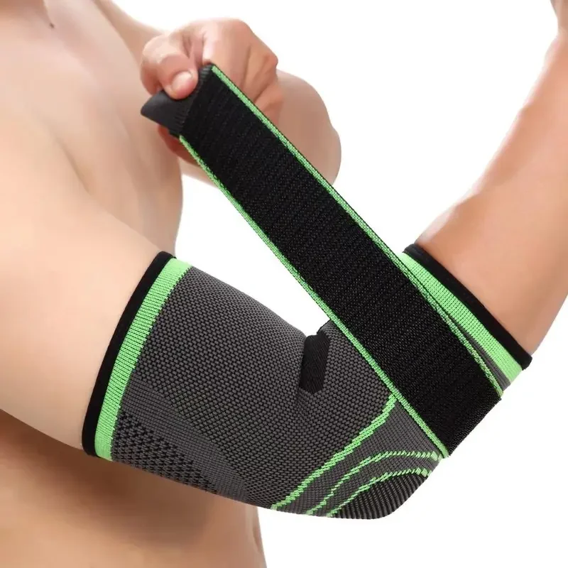 

ANSER 1pc Elastic Bandage Gym Sports Compression Adjustable Elbow Protector Arm Cover