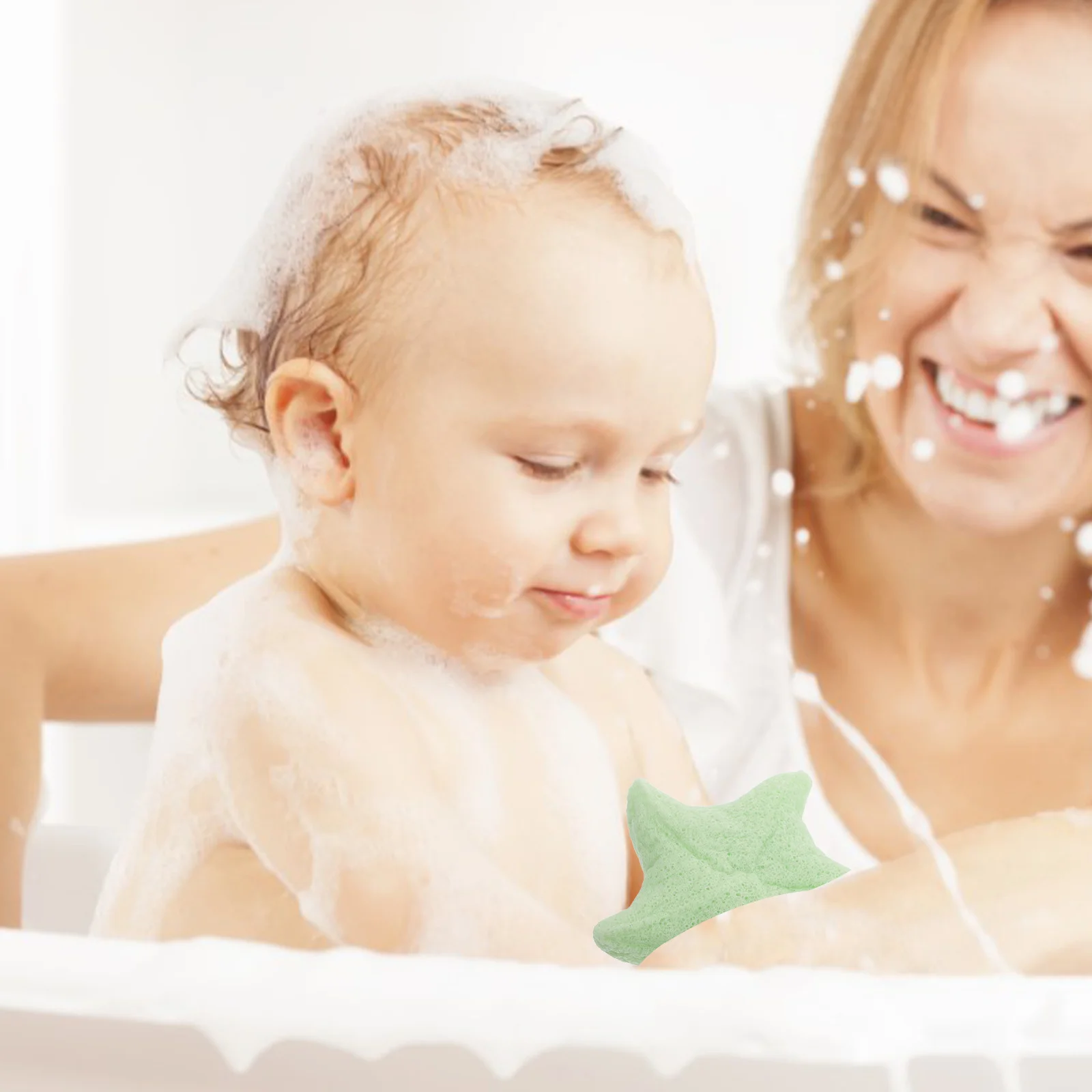 

Губка для ванны, нежный отшелушивающий скребок для тела, успокаивающая губка для чистки новорожденных с героями мультфильмов