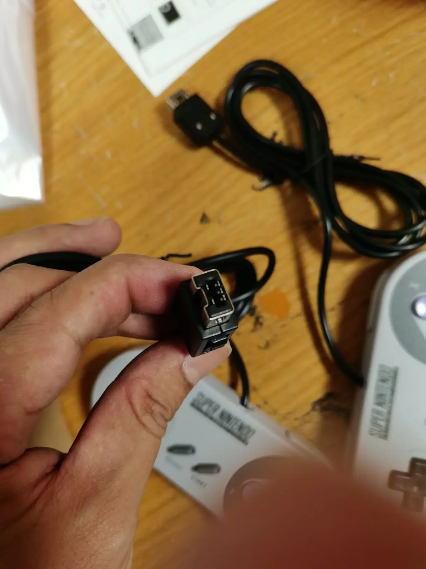 Coolbaby-لوحة ألعاب nes/snes/sfc ، وحدة تحكم لعبة 9-pin لألعاب hd 21