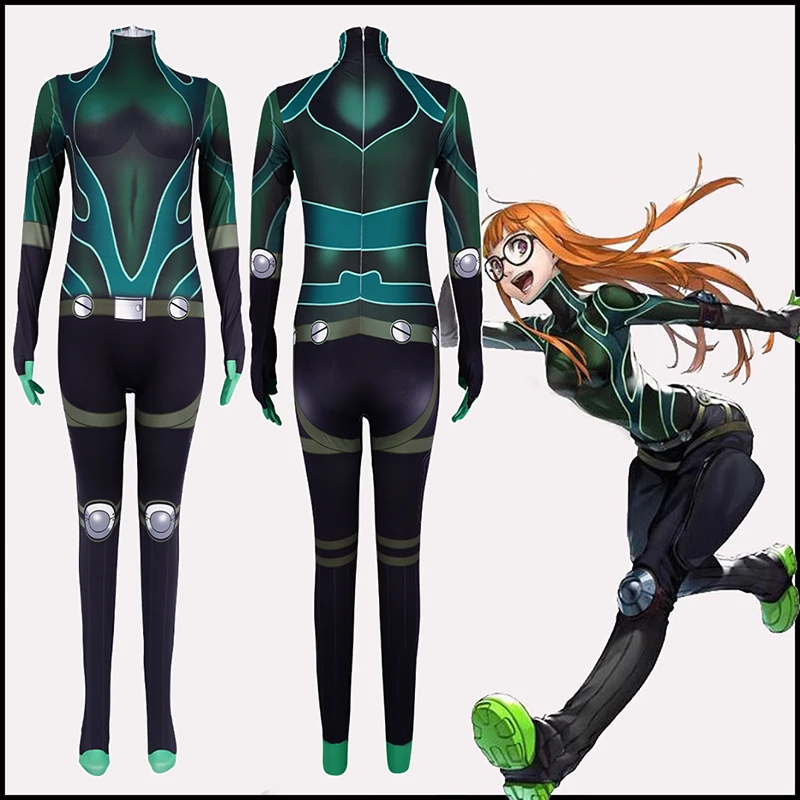 

Костюмы для косплея Futaba Sakura, комбинезон для игры P5 Navi, униформа для ролевых игр, вечерние костюмы на Хэллоуин для женщин