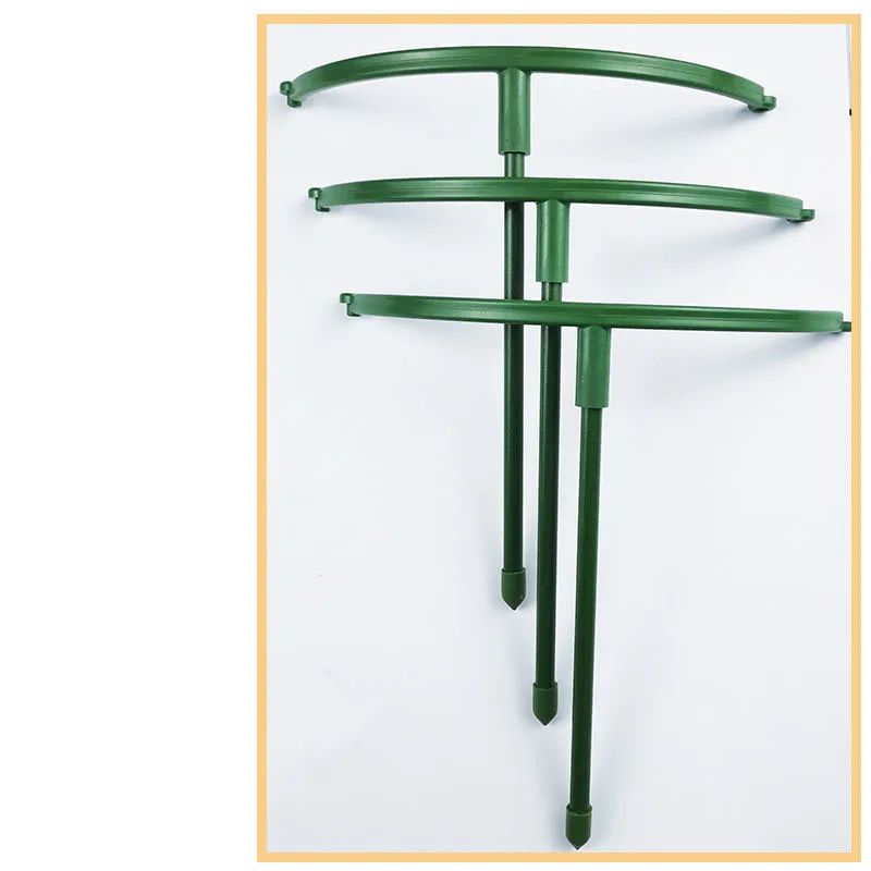 Plant Support Pile Stand climb for Flowers grow Semicircle Greenhouses Arrangement Fixing Rod Holder Orchard Garden Bonsai Tool