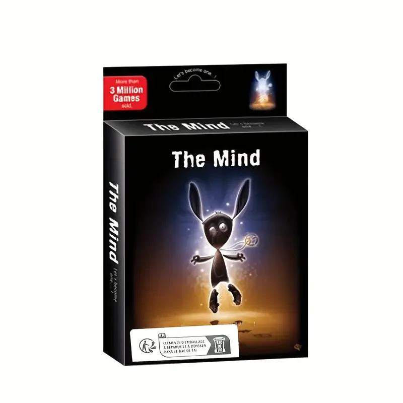 The Mind Card Game: un juego de mesa estratégico, que incluye cartas estratégicas y tablero de juego | Noche del juego de reunión familiar