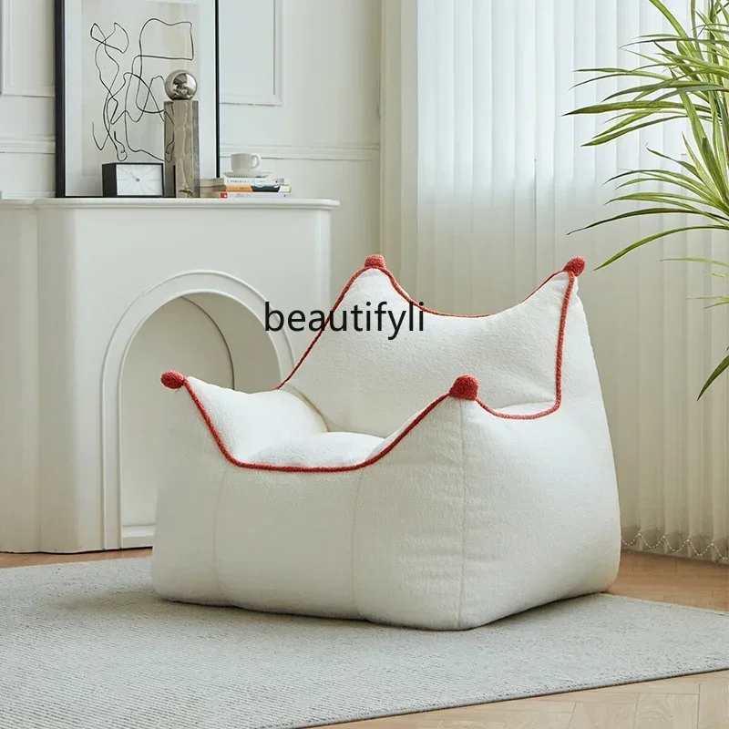 

A Time Cat Ear Lazy Sofa Sleeping Living Room Bedroom Bean Bag Single Leisure Tatami Couch