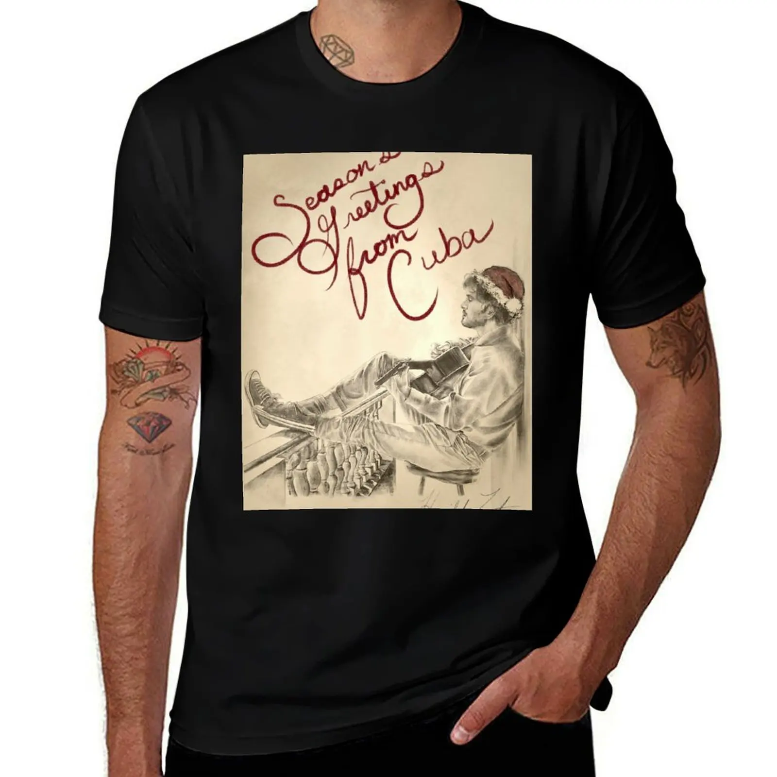 

HANNIBAL: Holidays 2020 2 T-Shirt t shirts for man cotton soft man tshirt T-Shirt