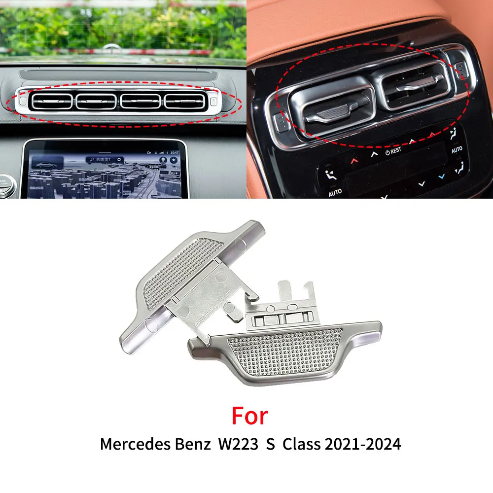 

For Mercedes W223 Car Middle AC Vent Grille Air Conditioning Outlet For Benz S Class S300 S320 S400 Class 2020-2024 2238305903