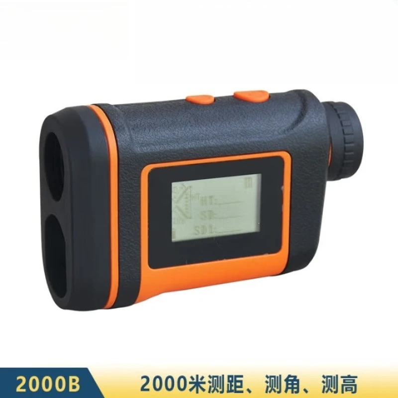 

2000B rangefinder, outdoor handheld ranging telescope, internal and external dual display screens