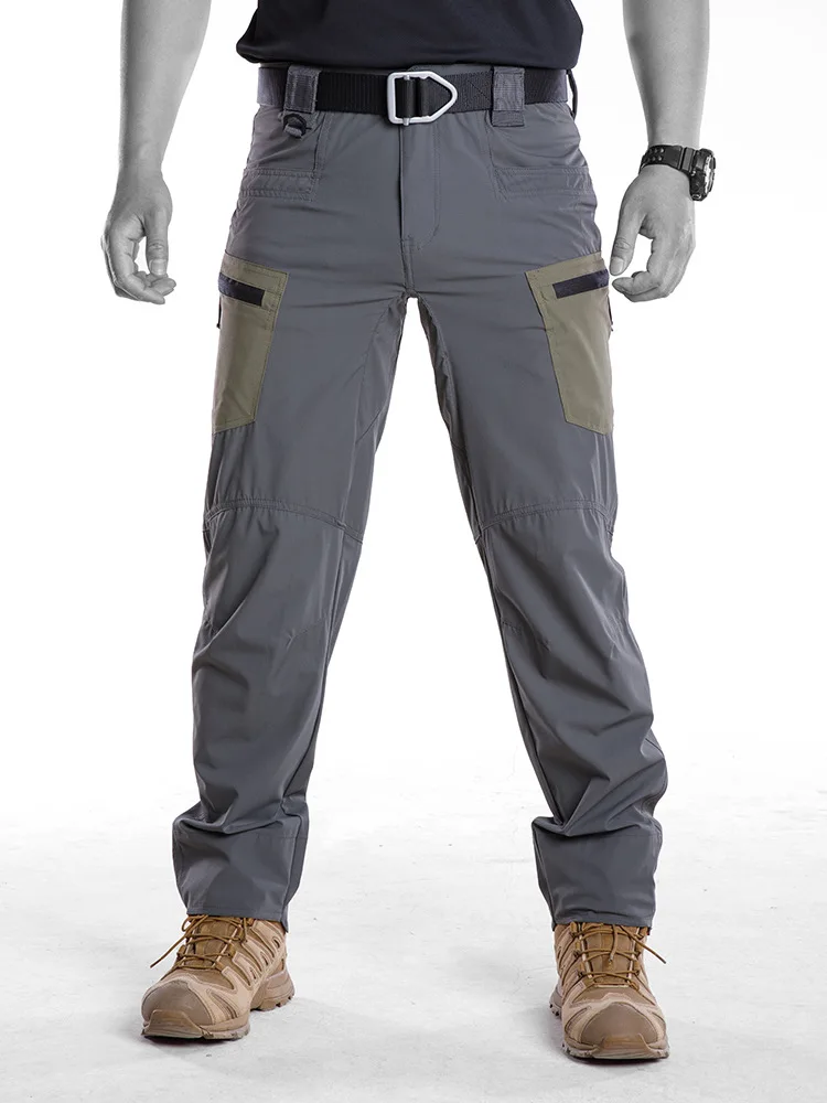 Men's Summer Work Pants Lightweight Thin Tactical New Trousers Quick Dry Hiking Fishing Travel Cargo Pants Trekking Pants