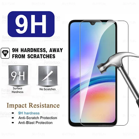 1-4 шт. закаленное стекло с полным покрытием для Samsung Galaxy A05s A05 A15 4G A25 A35 A55 5G A06 A16 A26 A36 A56 HD защитное стекло для экрана сенсорный дисплей samsung a31 оригинальный купить - №4