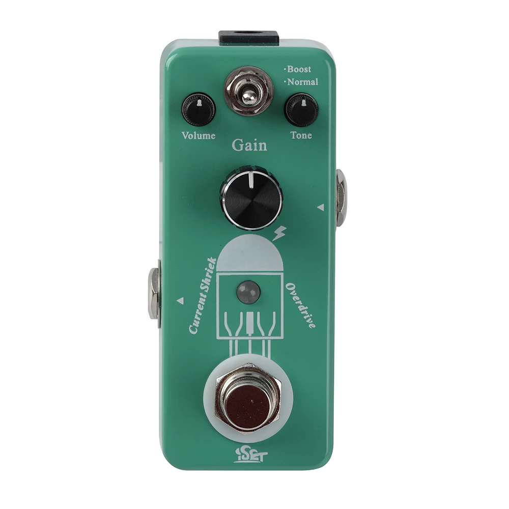 

ISET PD-9C Current Shriek Overdrive Guitar Effect Pedal True Bypass Mini Electric Guitar Pedal Guitar Parts & Accessories