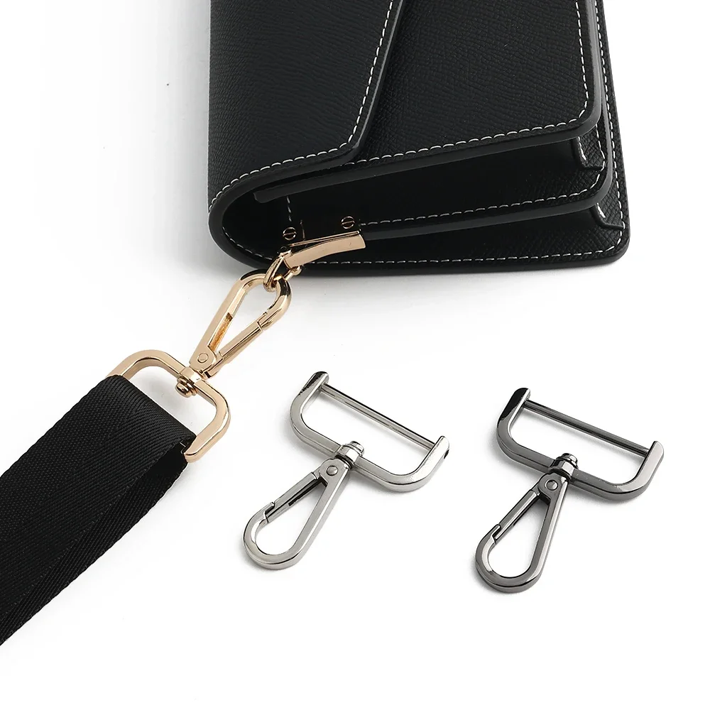 10/30/80 Stück 15-20-25-32-38mm offener Schraubkarabinerhaken für Taschen, Gürtel, Handtaschen, Metallriemen, Schnallen, drehbare Karabinerhaken, Zubehör – Detail 9