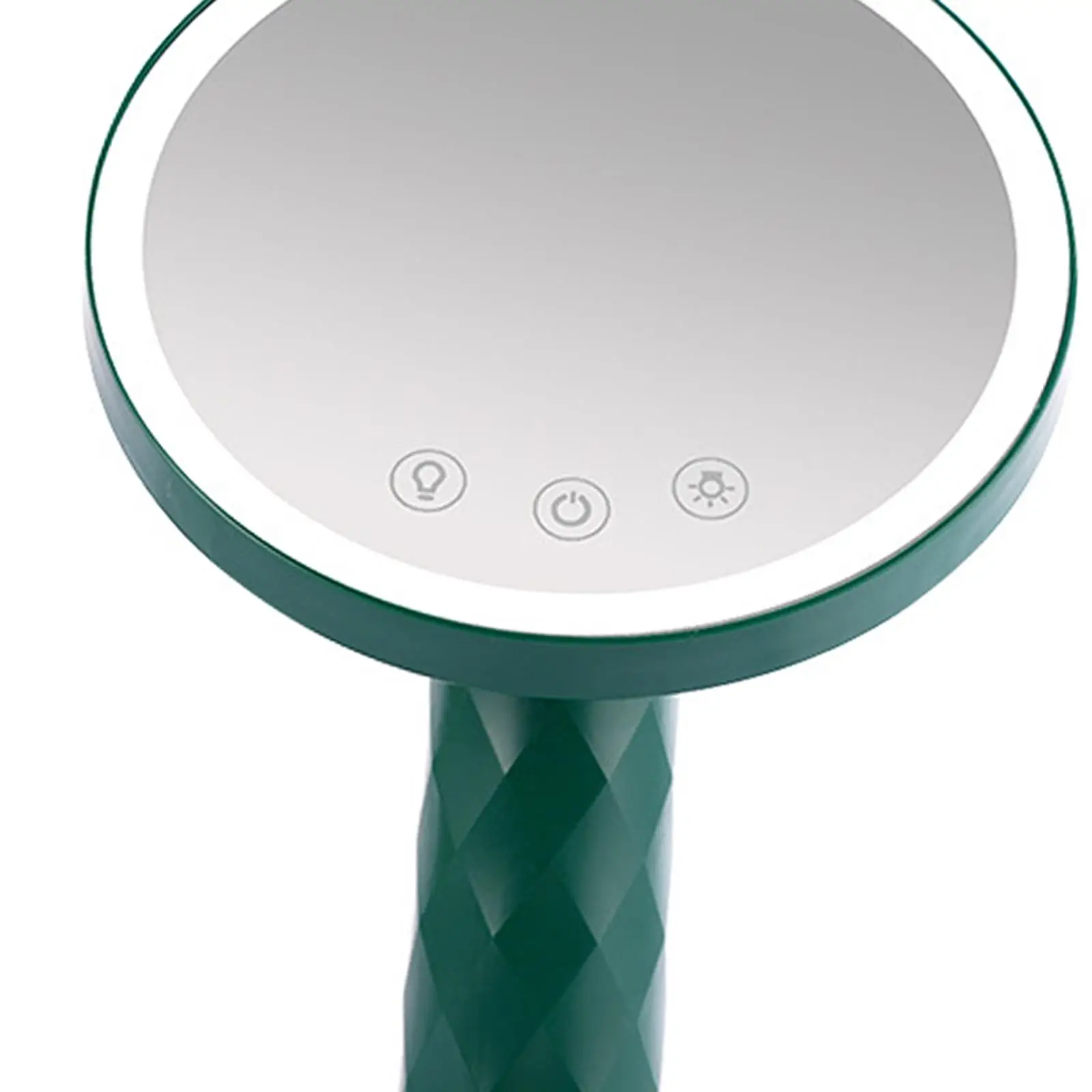 LEDライト付き照明付きビューティーミラー 明るさ調整可能 ポータブル トラベル