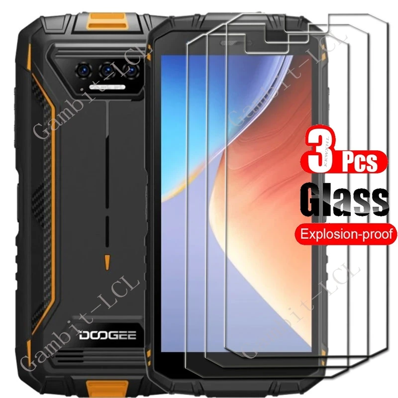 3PCS Tempered Glass For Doogee S41 Plus 5.45\