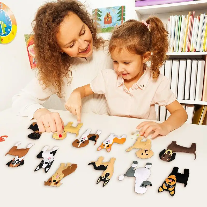 KidsSewing Kits Sewing Kit For Kids Felt Animal Crafting Sewing Kit And Animal Crafts Fun DIY Stuffed Animal Sew Kits For Kids