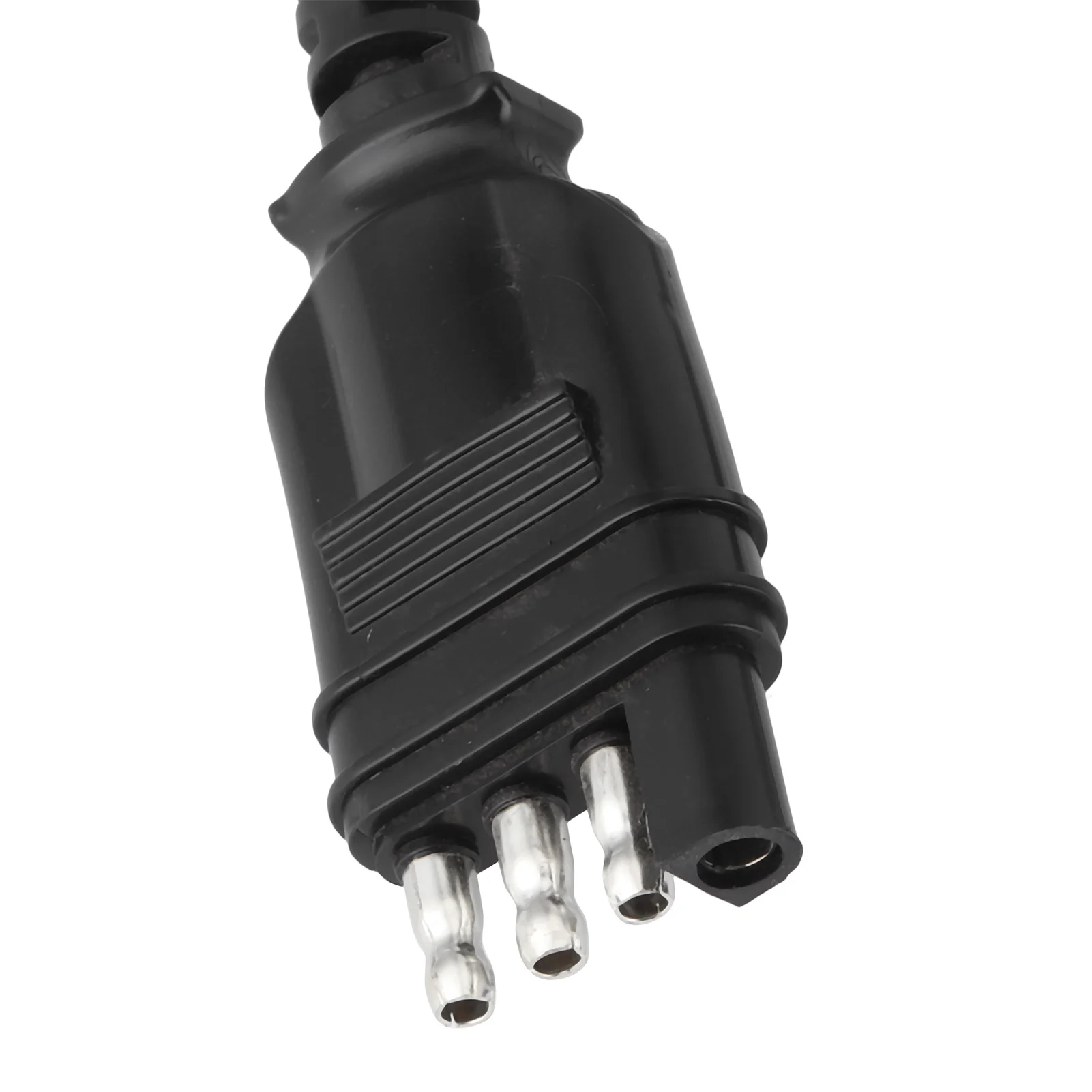 Conector de remolque portátil, convertidor de cableado de circuito de luz de remolque, enchufe plano de 4 pines de EE. UU. A UE de 13 pines