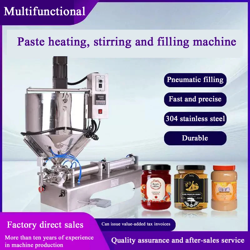 PBOBP Heating Mixing Filling Machine Filler Lipstick Wax Material Nail Polish Cosmetics Heating Stirring