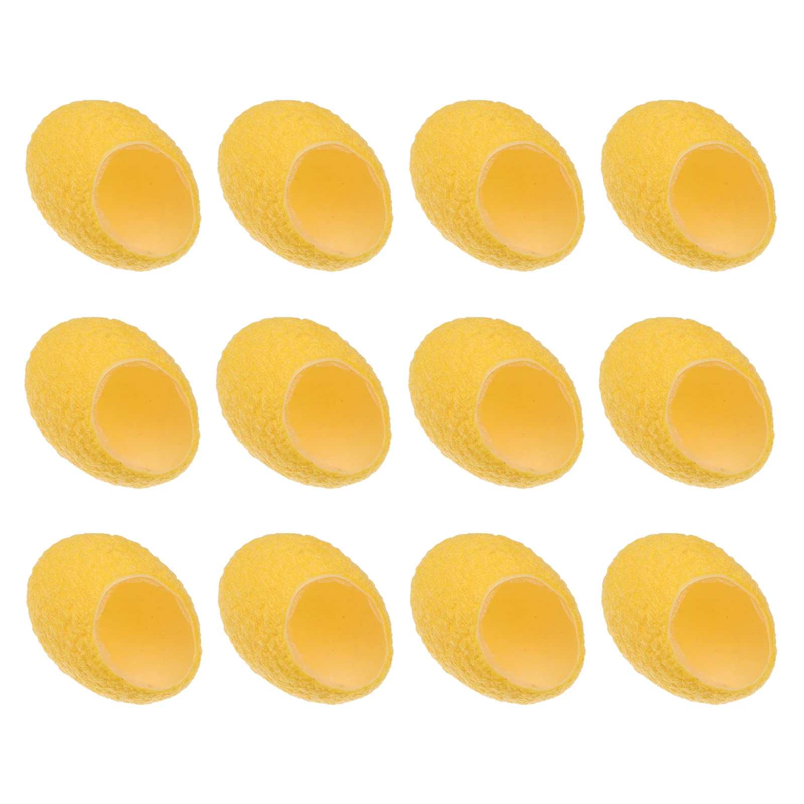 

12pcs Silk Ball Cleansing Silkworm Face Scrub Natural Pure Skin Gently Removes Impurities Beauty Tool