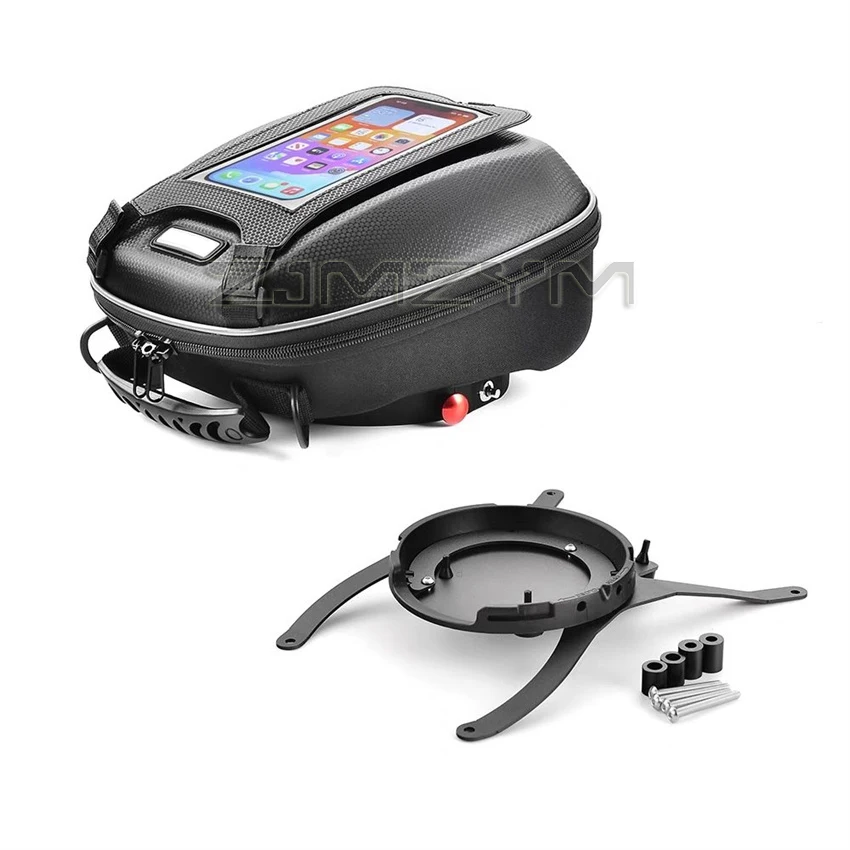 For BMW F650GS F700GS F800GS Adventure 2008-2017 Motorcycle Tank Bag Luggage Waterproof Backpack Quick Lock Flange