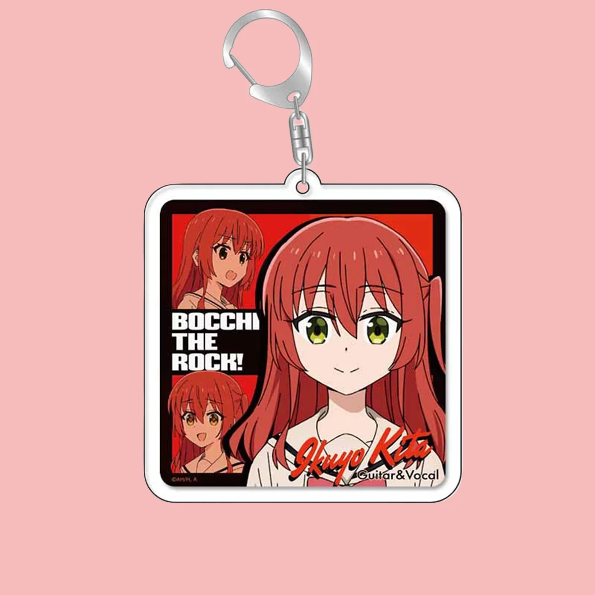 Anime Acrylic Keychain Bocchi the Rock Cartoon Character Pendant, Suitable for Bags and Keys,cosplay gifts Perfect Gift for Fans
