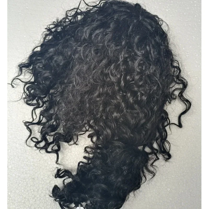 Michael Jackson/Rambut Hitam Sekrup Hitam, Wig Kuncir Rambut Pendek