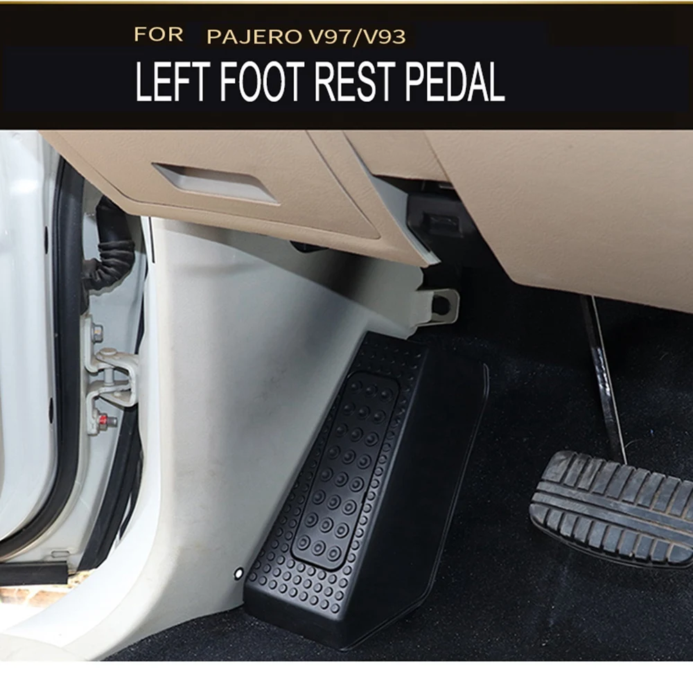 Main Driving Pedal Anti-Skid Pedals Left Foot Rest Pedal Cover for Mitsubishi Pajero V97 V98 V93 V87