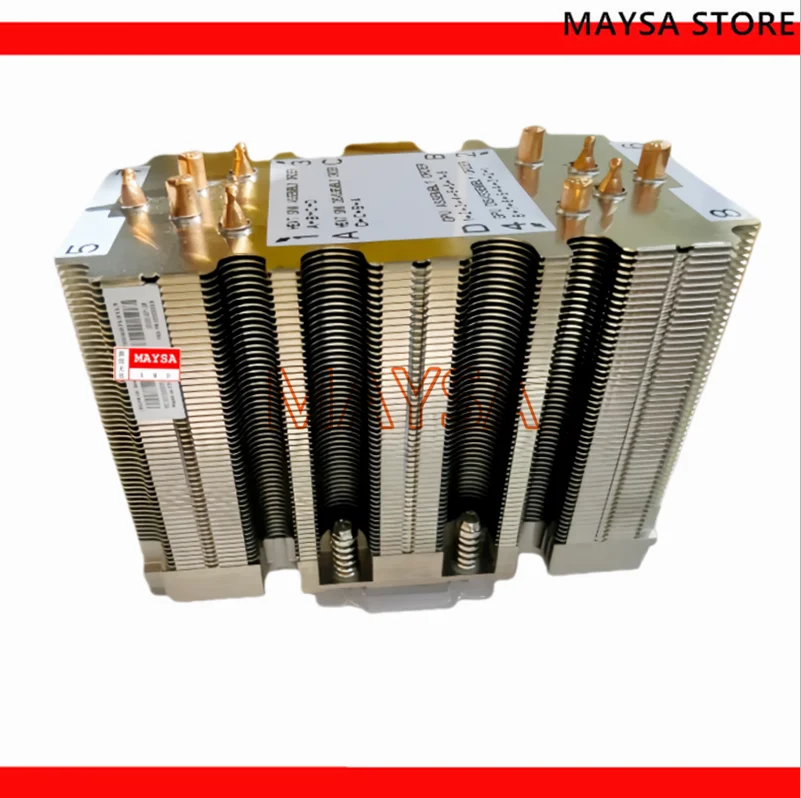 Dissipateur thermique pour SXM2 GPU V100 P100, 10 tubes en cuivre, hauteur de dissipation thermique 11cm