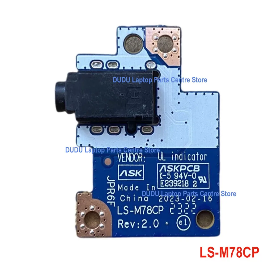 

Laptop Earphone Audio Small Board Replcement For HP Omen 9 16-WF JPR6F LS-M78CP