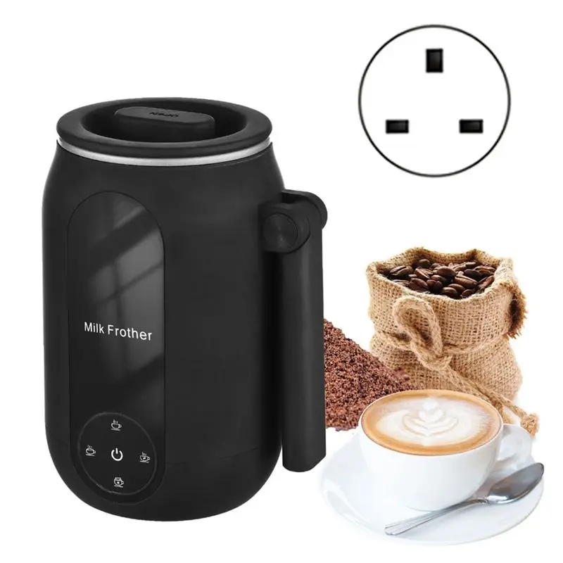 LICE-Rotatable Handle Electric Milk Frother Cooker For Frothing Milk Steamer Foam Maker For Coffee/Latte Cappuccino