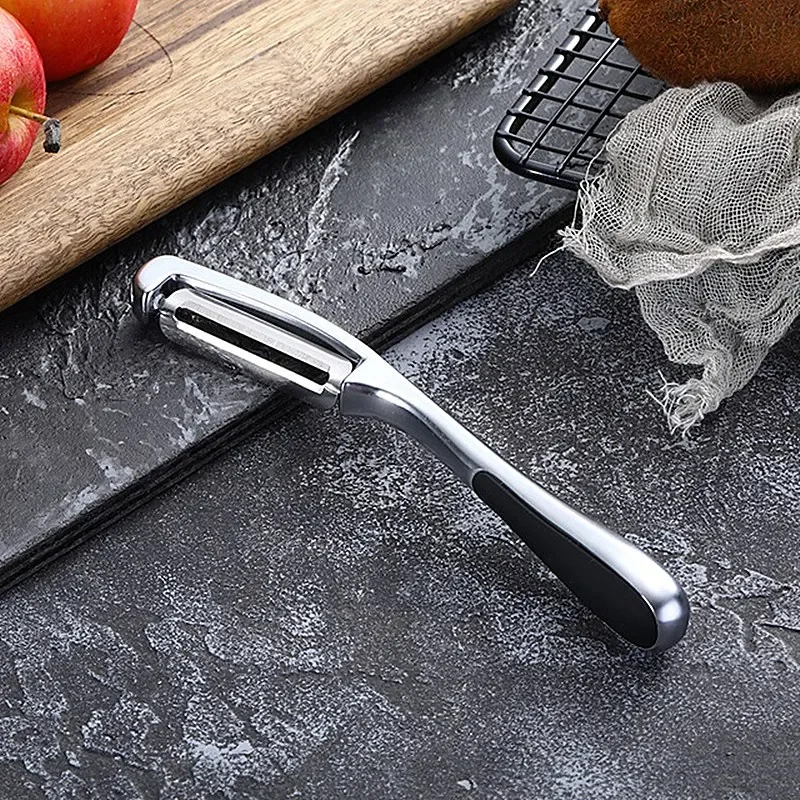 Kitchen Gadgets Easy Clean Non-slip Handle Potato Multifunction Peeler Slicer Practical Quick Home Fruits Vegetables Manual