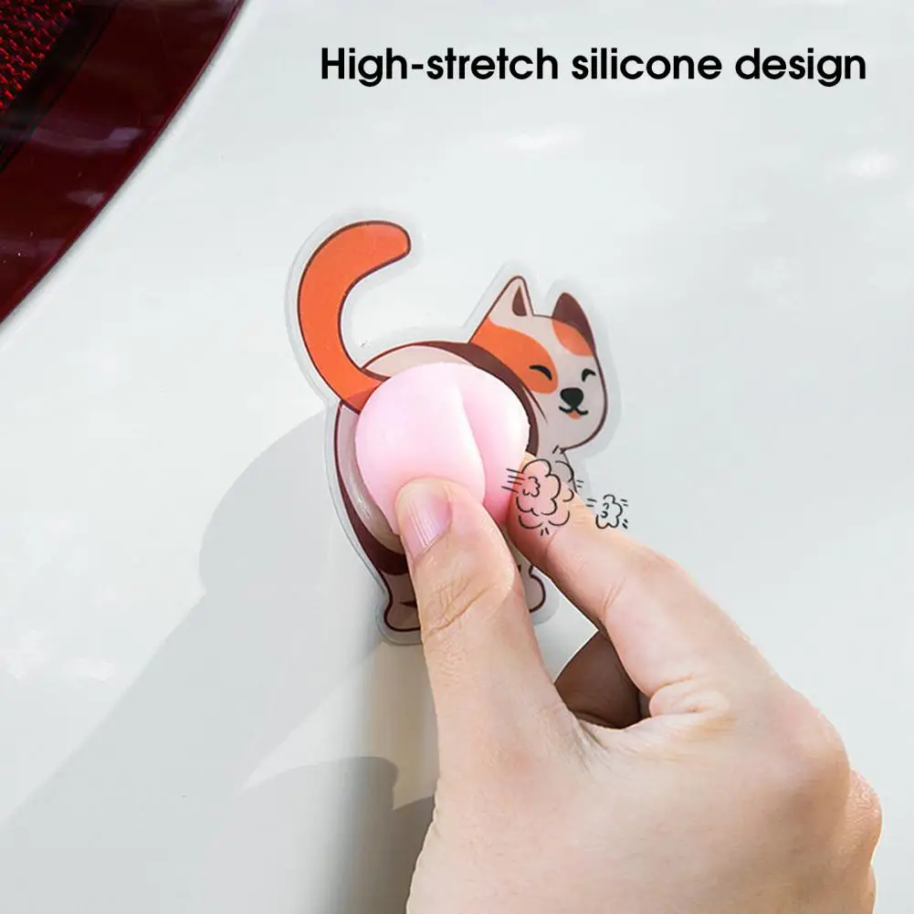 

guard anti chafing Car door protector anti-scratch cute butt strip body decoration Bumper lip protection Anti-collision glue New