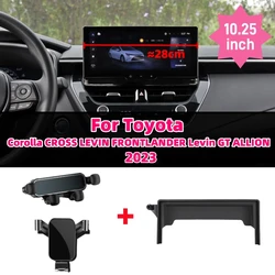Car Phone Holder For Toyota 2023 Corolla CROSS LEVIN FRONTLANDER Levin GT ALLION 12.5 inch Car Fixed Navigation Bracket Base