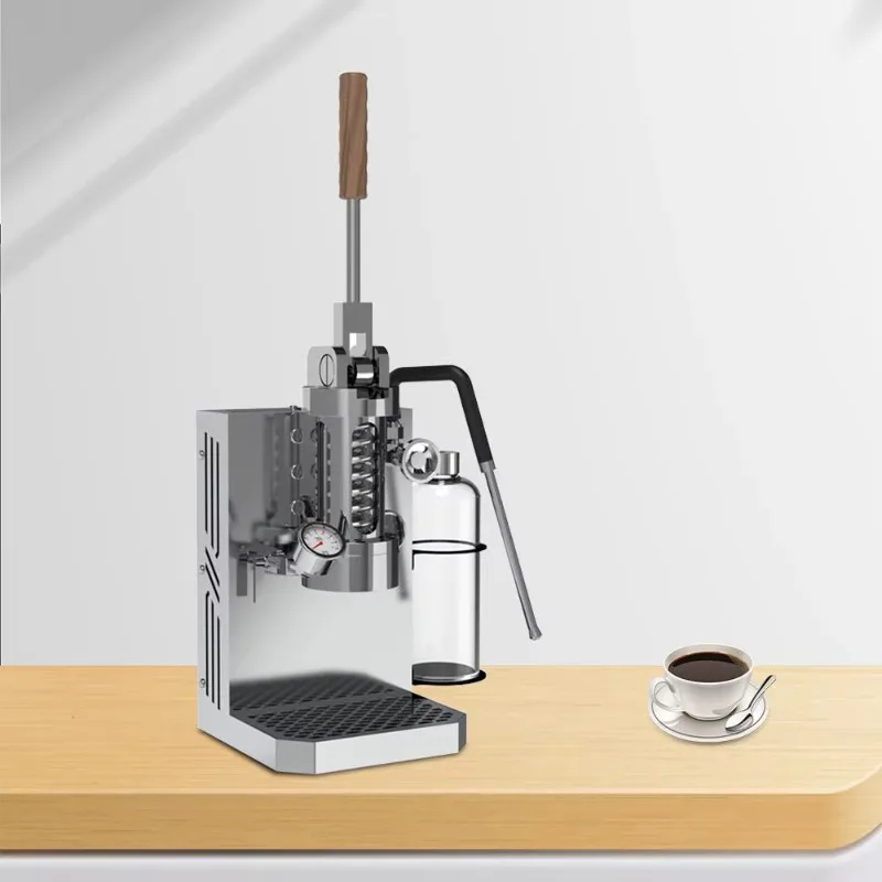 Rapid Extraction Built-in Spring Lever Espresso Machine