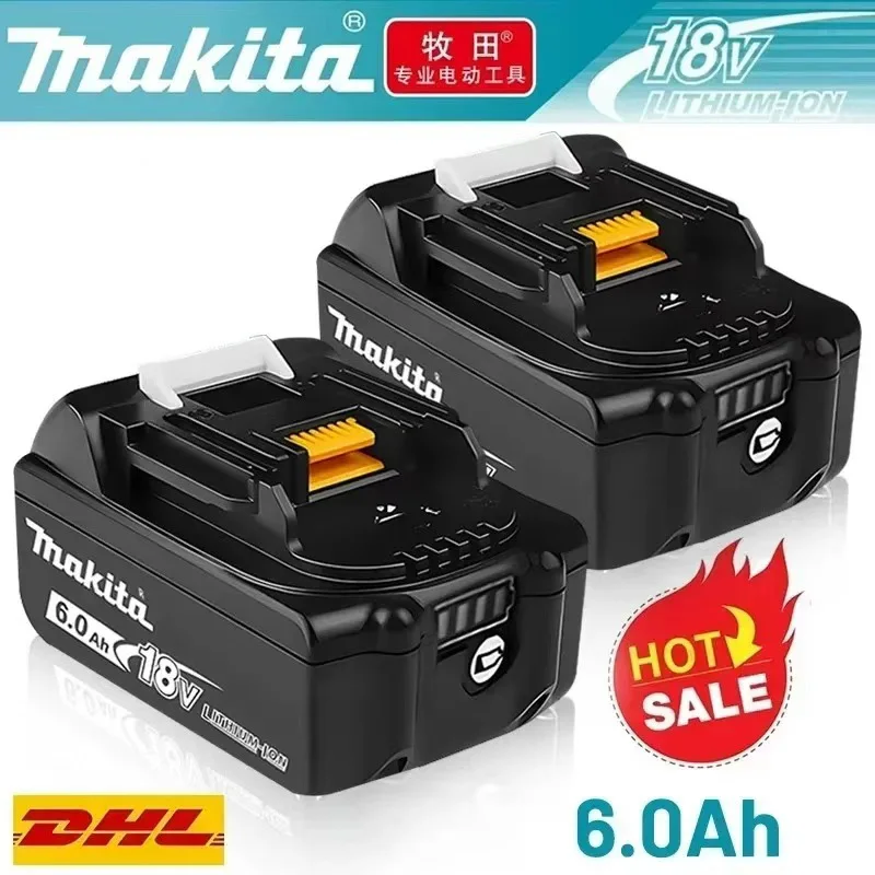 100% Original Makita Battery 18V 9Ah/6Ah/5Ah Rechargeable Battery Power Tool BL1830 BL1840 BL1850 BL1860B for Makita 18V Battery