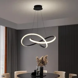 Dining Room Chandelier Creative Clover Dining Table Pendant Lights Nordic Modern Hotel Bar Home Decor Living Room Bedroom Lamp