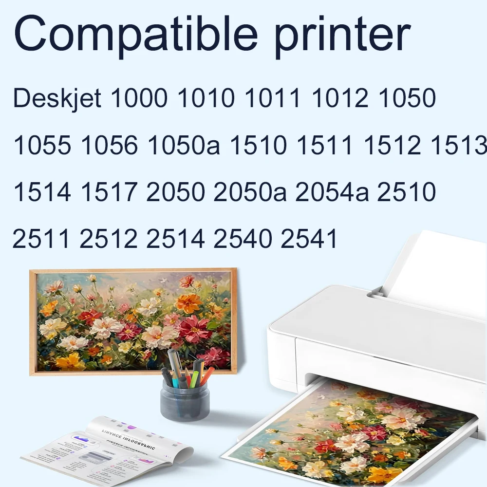 Refillable Ink Cartridge 301XL Compatible For HP 301 XL Deskjet 1000 1050 1510 2050 2540 Printer Refill Cartridges 301 With Chip