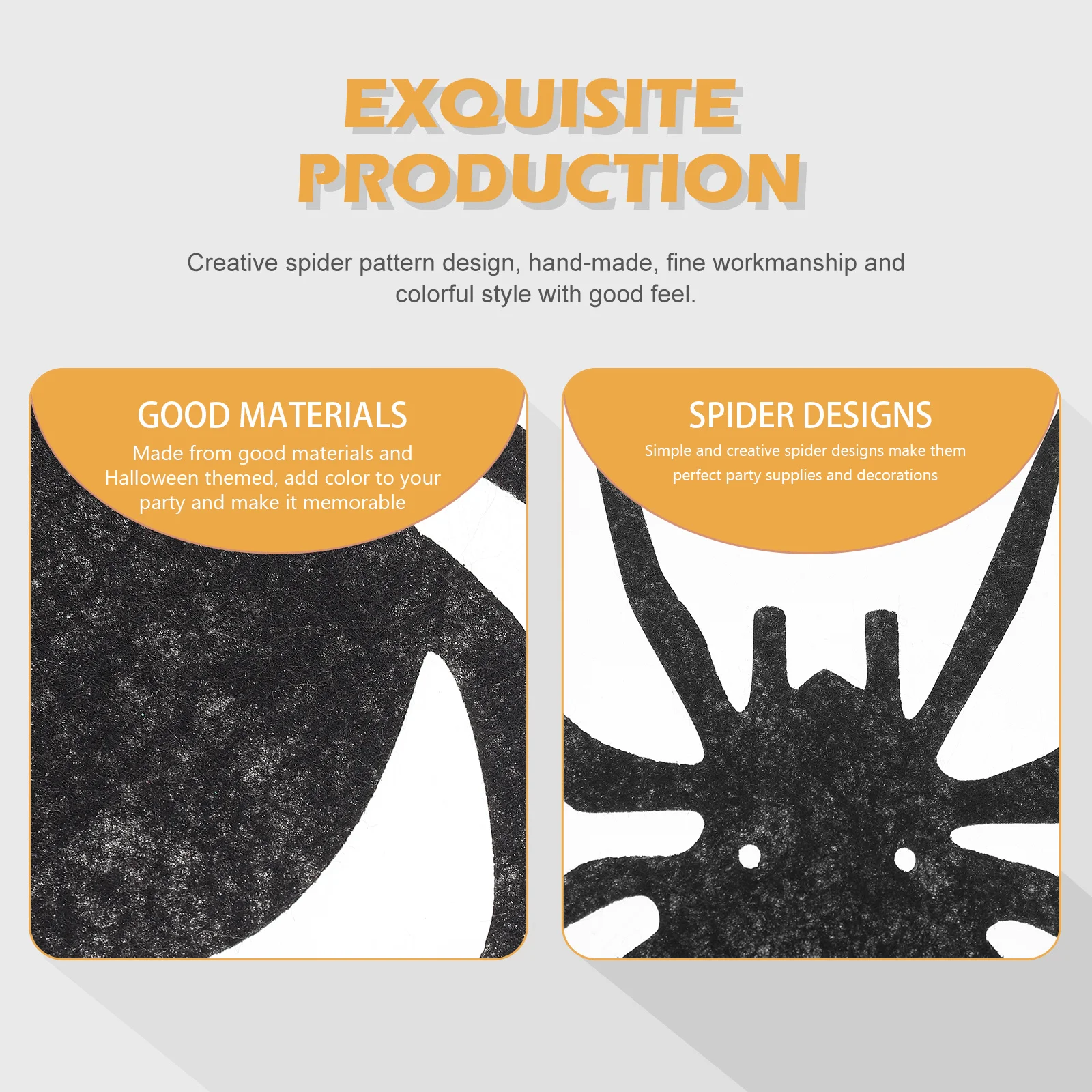 لافتة حفلات الهالوين، لافتة لباد العنكبوت، زينة معلقة على شكل عنكبوت أسود، تصميم إبداعي، صناعة متقنة، حديقة المنزل