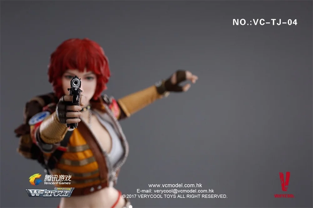 VERYCOOL VC-TJ-04 أنثى فتاة القاتل عناصر اللعبة مجموعة كاملة المنقولة عمل الشكل هدية لمحبي جمع حوالي 12 "1/6 #2