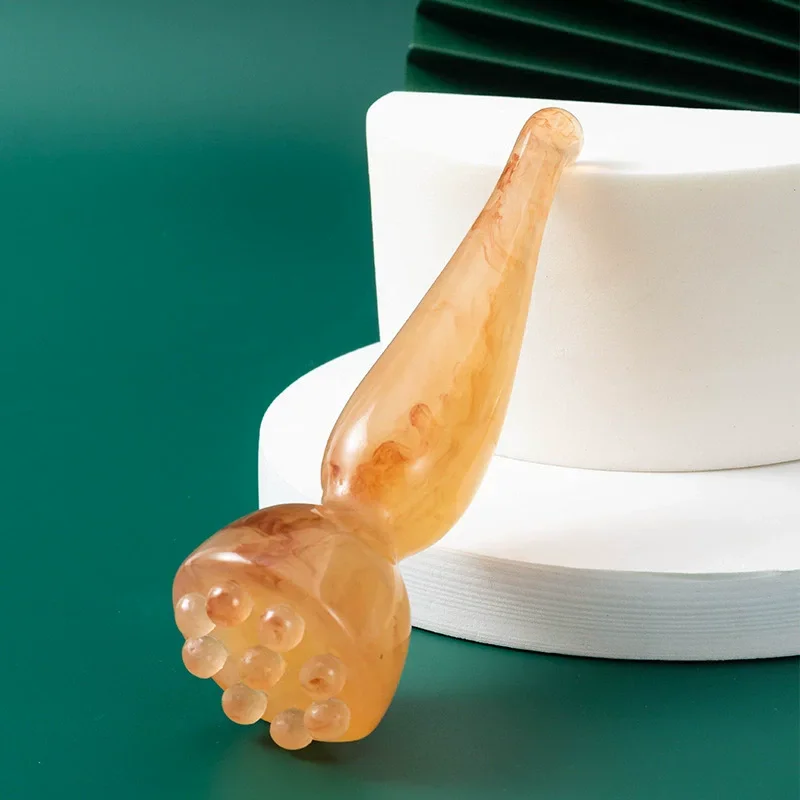 1 قطعة أدوات تدليك الوجه الراتنج غوا شا الوجه العناية بالبشرة مدلك العصي لوتس البذور شكل الوجه رفع البقع الداكنة الرعاية أداة