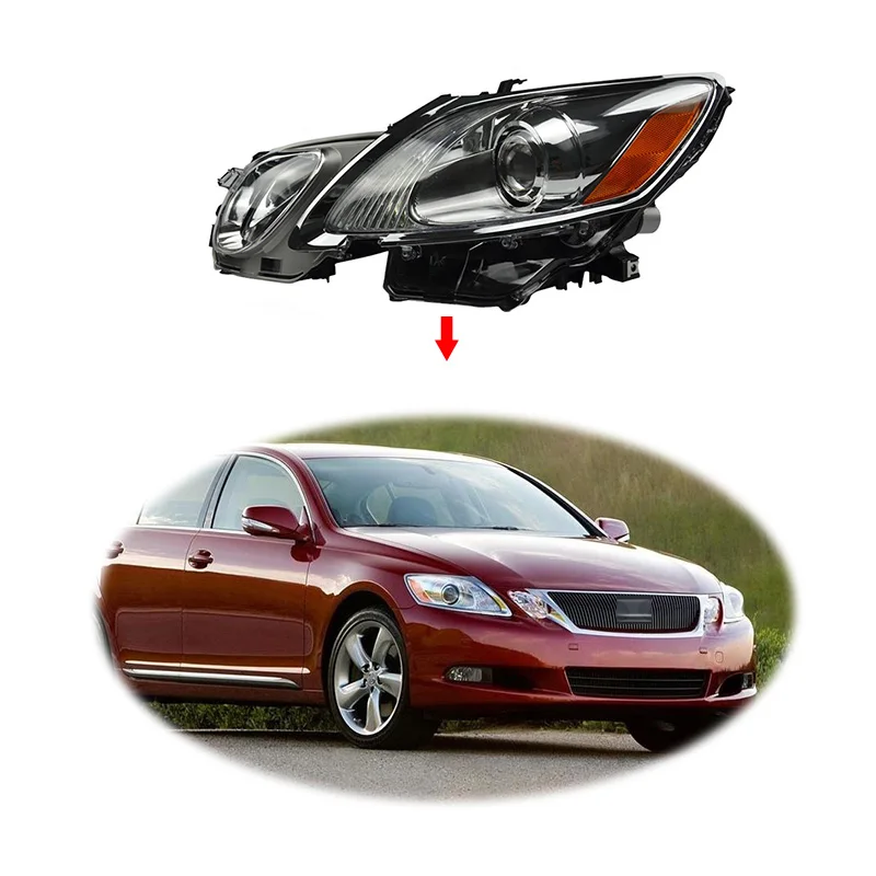 Original head Light head lamp with AFS For Lexus GS GS250 GS300 GS350 2006-2011 HID xenon headlight headlamp 81185-30C02