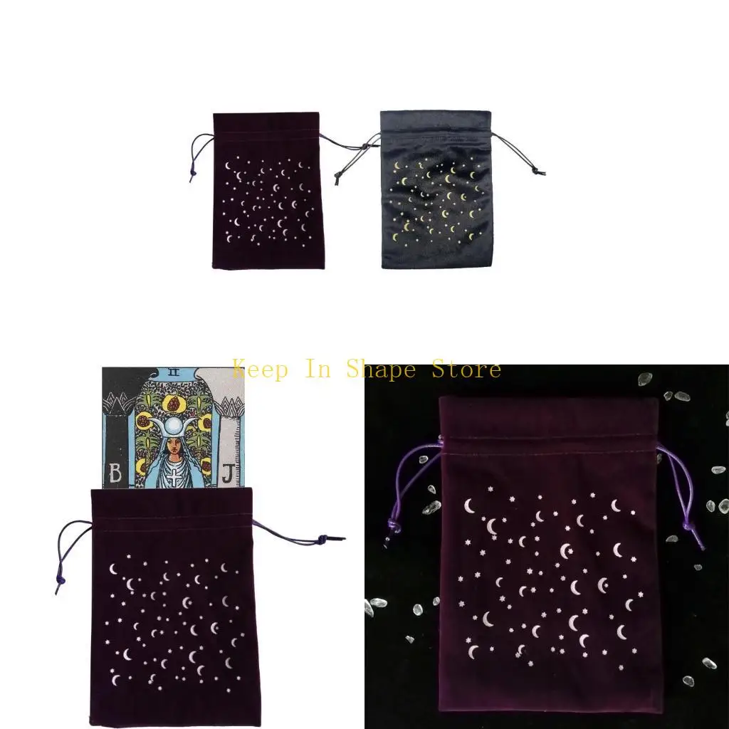 

U1JC гадань маятник гадань таблица табличка настольная игра бархат -хранение Таро