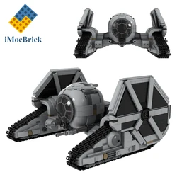 998 Pcs Mocs Sets Star Movie Spaceship Model Bricks TIE Mauler (TIE AP-1） Starfighters Kits Builidng Blocks Fighter Toys Gifts