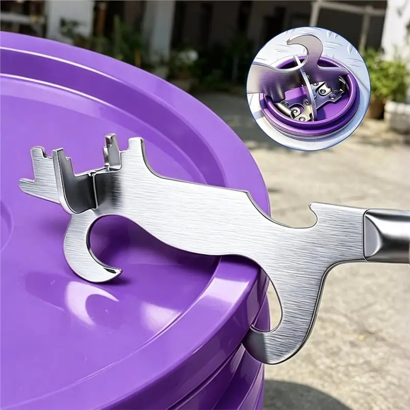 ABUG-Prevents Paint Spills-Mess Tool-For Gallon Buckets Paint Can Lid Wrench-Easy Open& Secure Seal Functionality