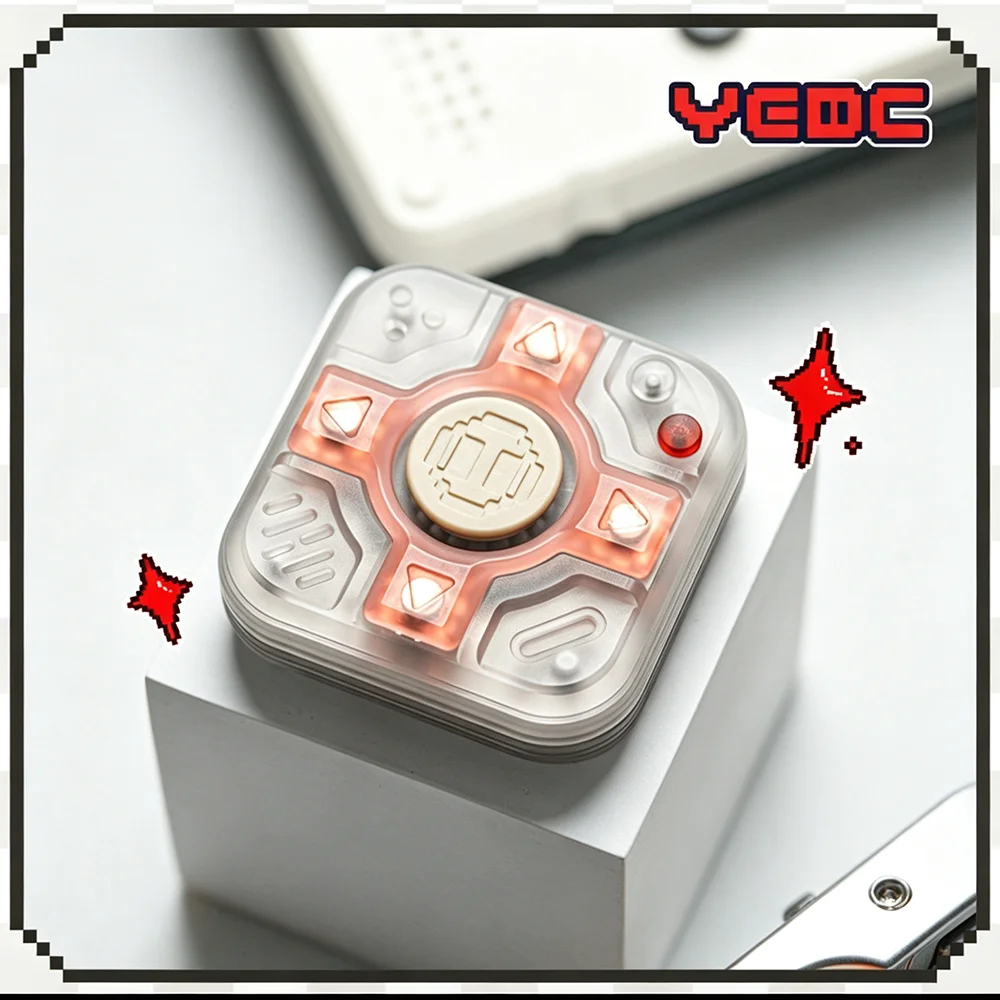 YEDC PIG CUBE Magnet Inner Liner Push Slider Fidget Sliders Magnetic Toys Anti Stress Toy Cool Gadget Fidget Slider