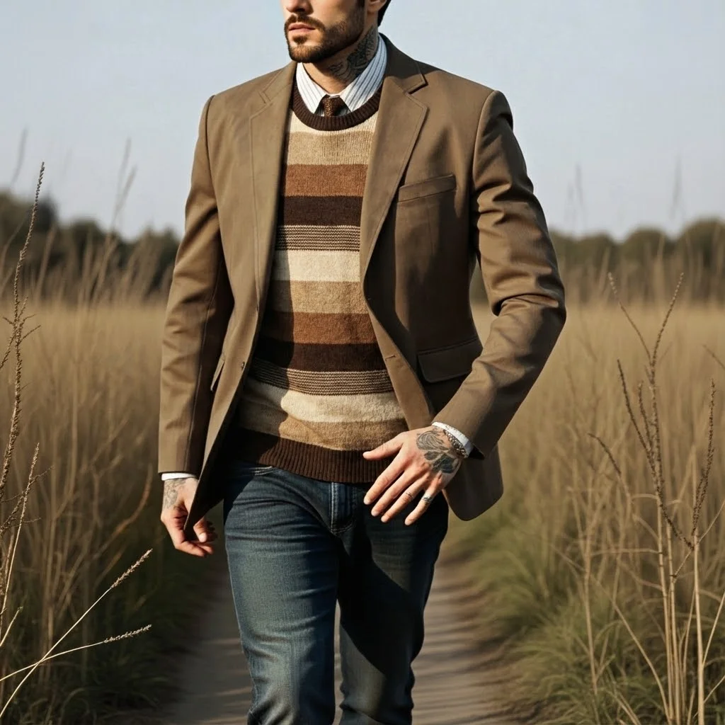 Men's European Fashion Single- - Men'S Urban Formal Wear ulasan dan harga