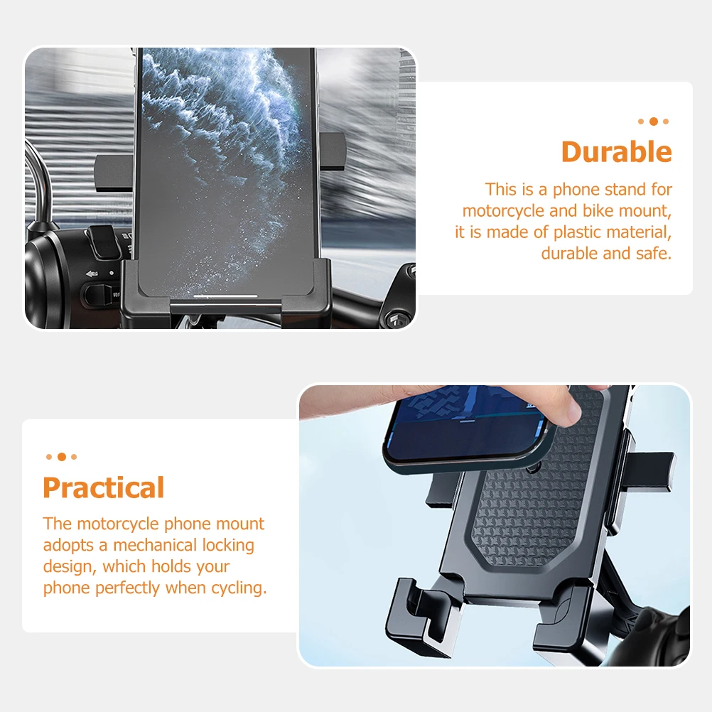 

Phone Holder For Bike Handlebar Electric Car Mobile Cellphone Stand Mount Motorcycle Handlebars