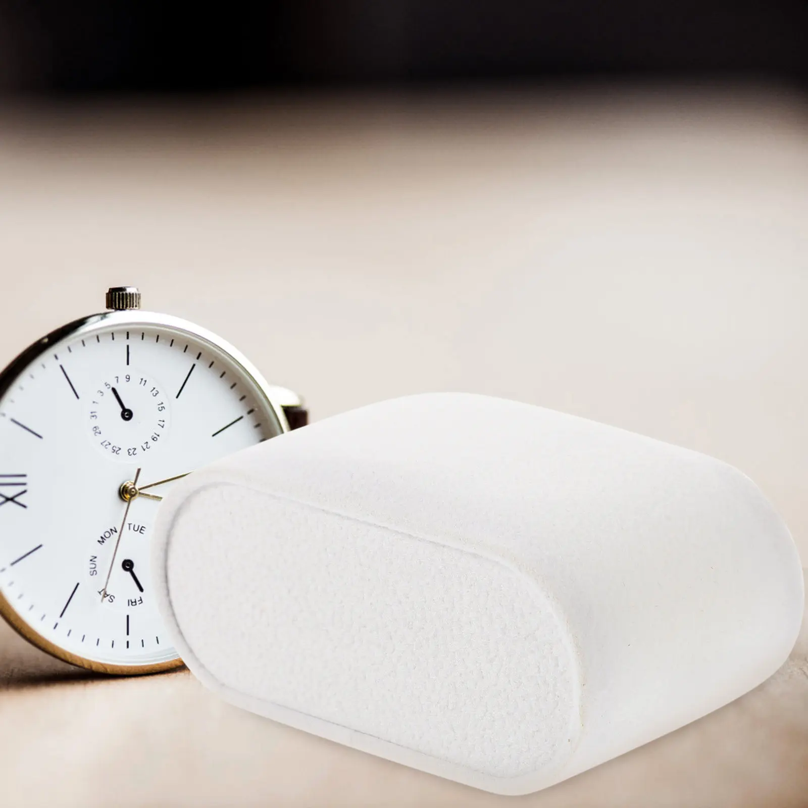 

Набор из 8 подушек-держателей для часов премиум-класса: стильные и простые подставки для демонстрации ювелирных изделий, браслетов, цепочек, часов – для коллекционеров и демонстрации