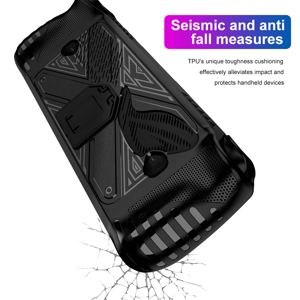 ل ASUS ROG ALLY X لعبة وحدة التحكم لينة واقية غطاء عدم الانزلاق حافظة من البولي يوريثان المضادة للخدش حماية شاملة لعبة الملحقات