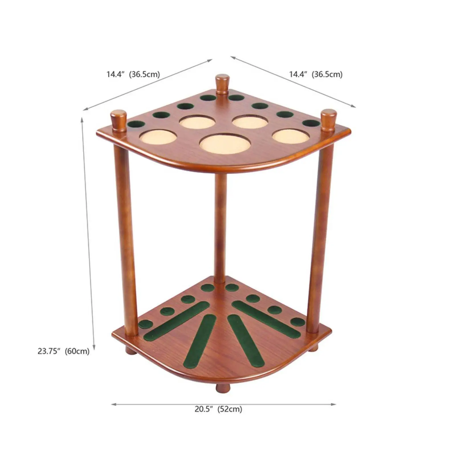 billiard-cue-stand-wooden-veneer-eight-hole-organizer-accessory-rack-for-organized-pool-cue-management-game-room